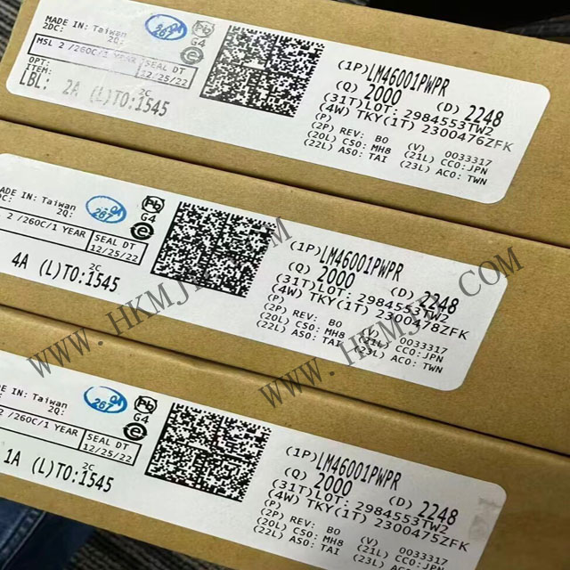 【技術(shù)資料】（TI）LM46001PWPR 3.5 至 60V、1A 同步降壓轉(zhuǎn)換器